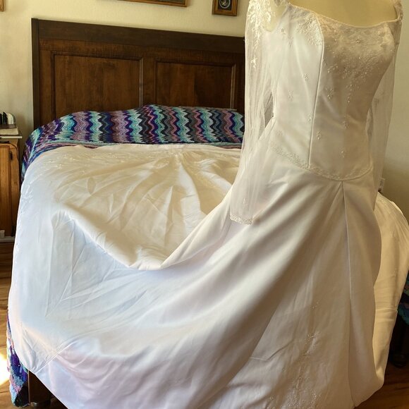 2) Wedding Gown: Fairy Tale Wedding - Picture 3 of 10